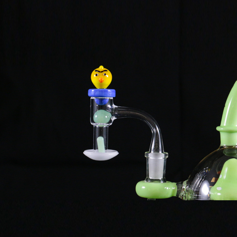 

DHL or UPS US Style Blender banger Smoking Accessories small Fully Weld quartz Bangers 14mm/19mm joint with 25mm beads