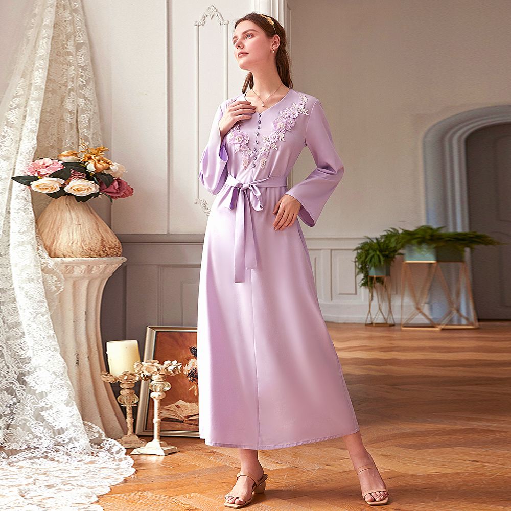 

Eid Mubarek Dubai Abaya Femme Turkey Muslim Fashion Hijab Dress European Islam Clothing For Women Vestidos Robe De Moda Musulman