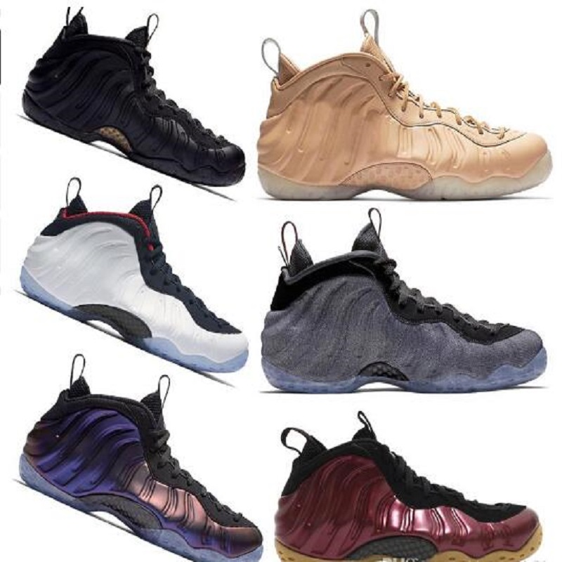 2022 Penny Penny Homme Hommes Basketball Chaussures de basket Crack Lava Superhuman Backboard Backboard Argent Sceau pour hommes Sneaker Taille 7