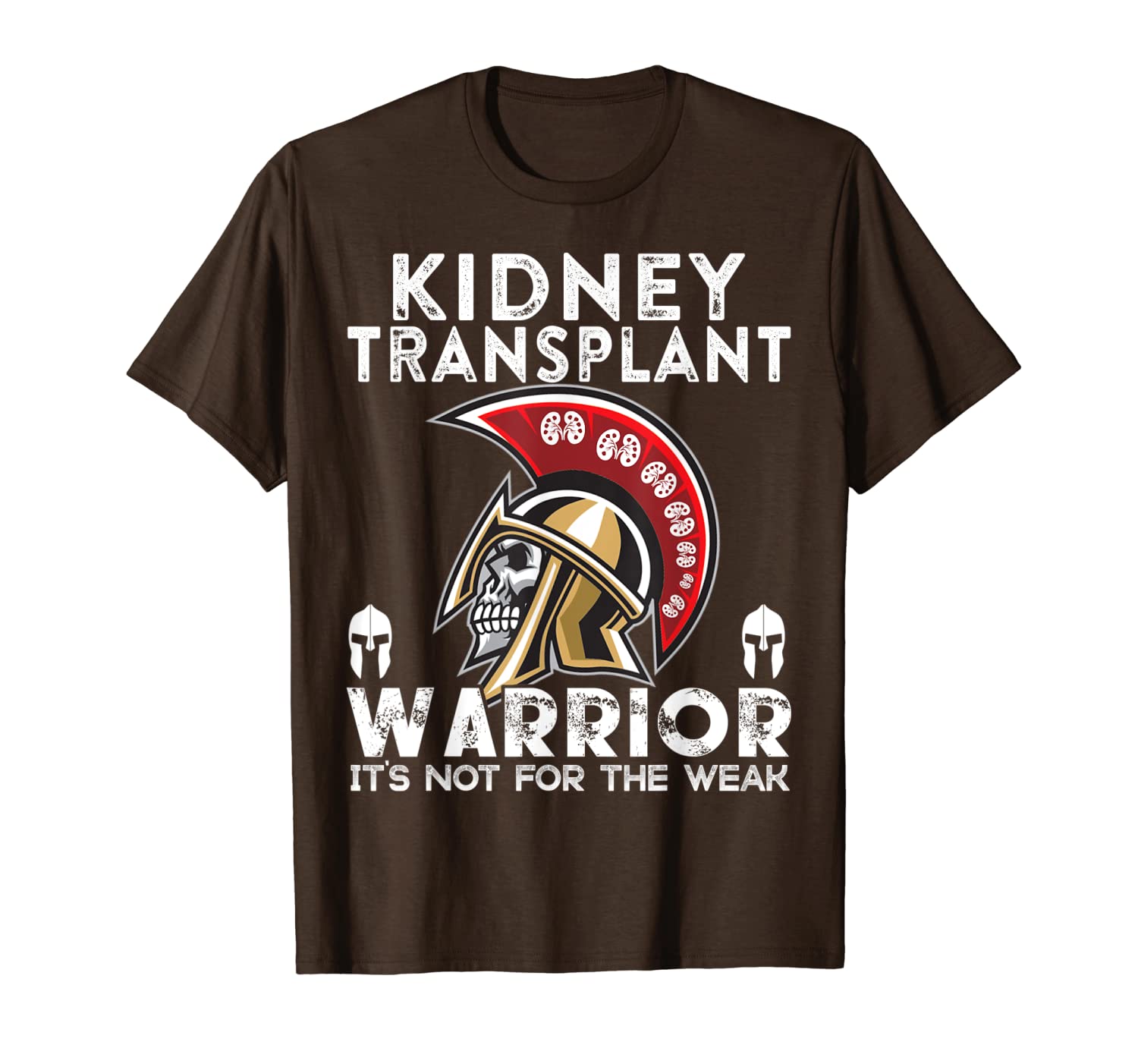 

kidney transplant t shirts for men warrior awareness gift t-shirt, White;black