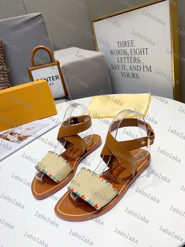 

1A8SUK SIENNA flat sandals 2021 Women top brand Leather Footwear Gladiator ladies Beach Canvas Plain shoes Slipper Flip Flop 35-42, Black