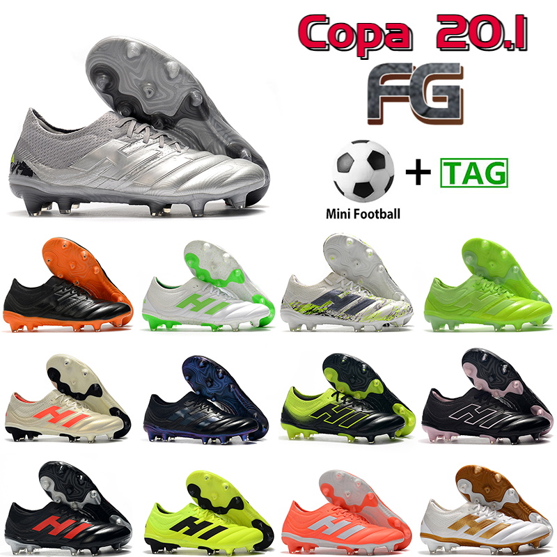 

Silver copa 20.1 FG men soccer cleats football shoes beige black deep blue volt coral red orange white gold grey mens sportss neakers, Bubble wrap packaging