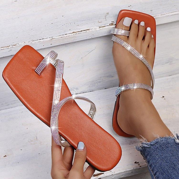 

Slippers Shoes Low Rome Fabric Hoof Heels PVC PU Rubber Basic