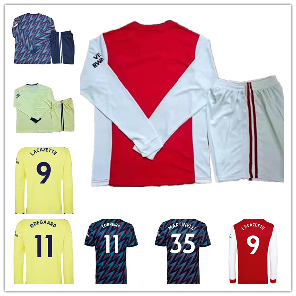 

Arsen 21 22 Gunners home Soccer jersey 2021 PEPE NICOLAS CEBALLOS HENRY GUENDOUZI SMITH ROWE WILLIAN TIERNEY SAKA THOMAS Football shirt Long sleeve Uniforms, 11