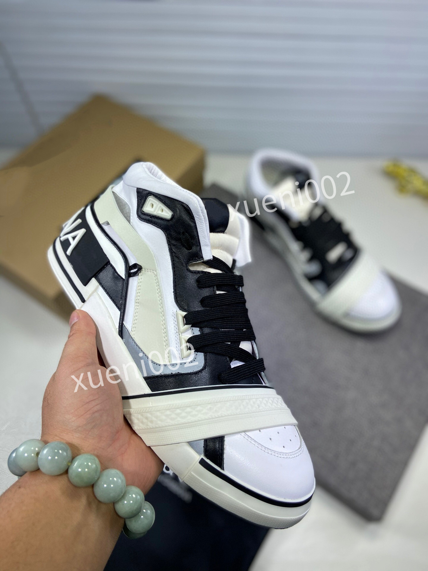 

Top Designer boots Mens Shoes With Original Women Luxury Designer Sneaker Man Casual Ace Shoes Green Red Stripe size 39-46 hx210201, 04