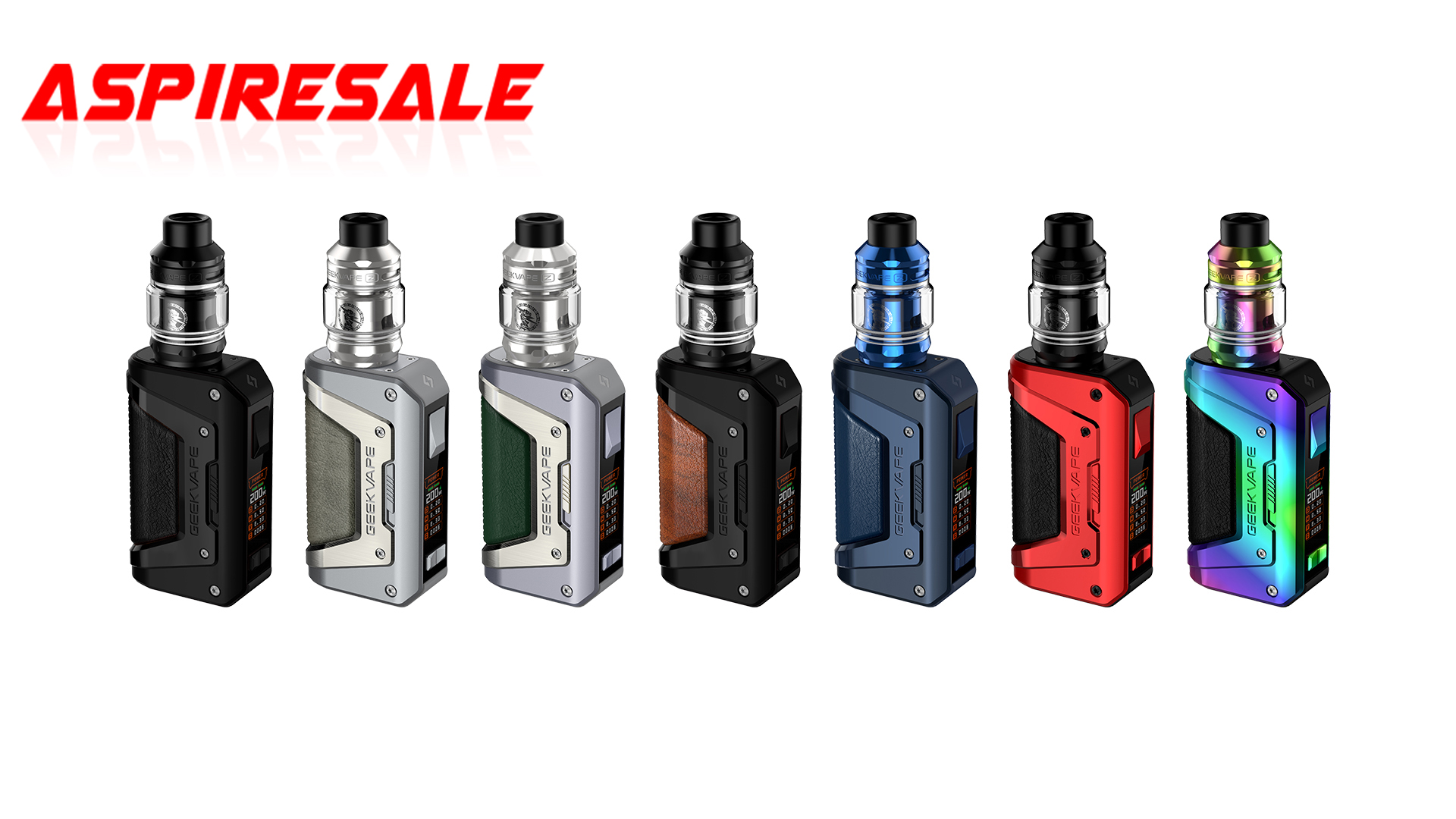 

Geekvape Aegis Legend 2 kit with a 200W Mod and Z Sub Ohm 2021 Tank adjustable airflow 1.08 inch full screen display, Black