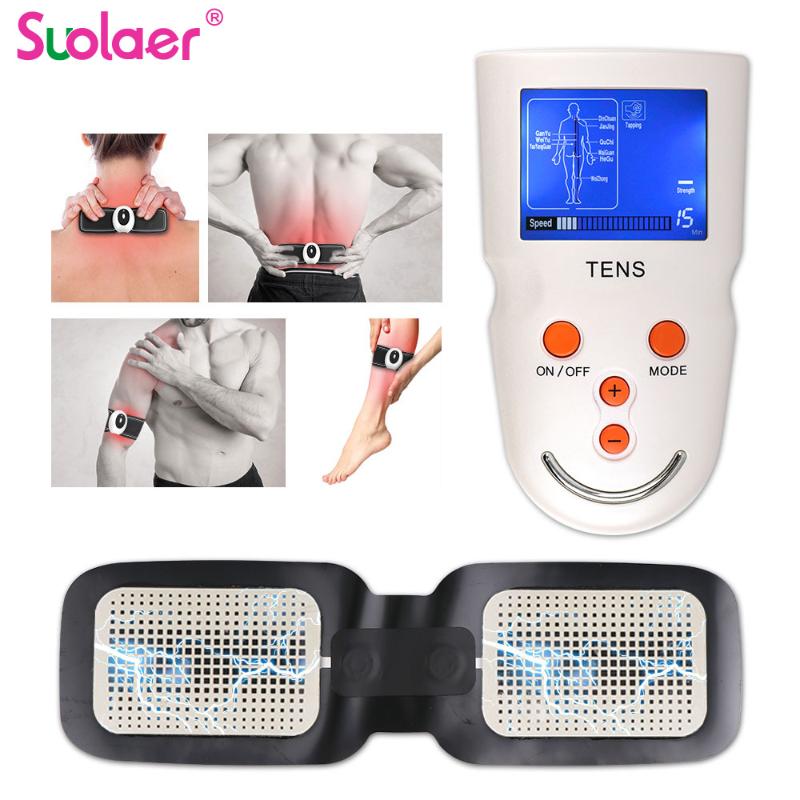 

Tens Machine Massager EMS Electronic Pulse Electrical Nerve Muscle Stimulator Acupuncture Low Frequency Physiotherapy Electric Massagers