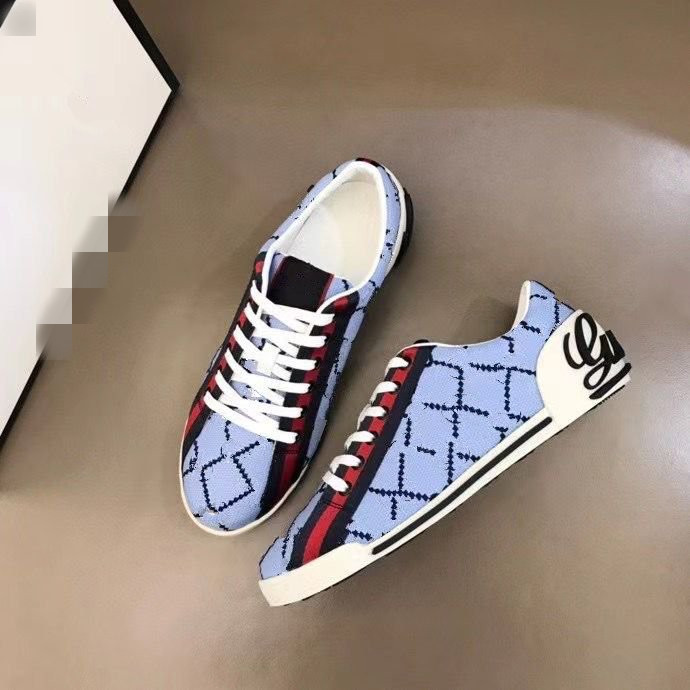 

Luxury men's retro low-top printing designer mesh slip-on running shoes ladies fashion mixed breathable mVCX0002