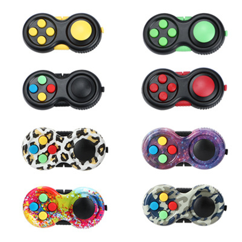 

Finger Toys Decompression Anxiety Toy Fidget Pad Second Generation Fidgets Cube Hand Shank Game Controllers