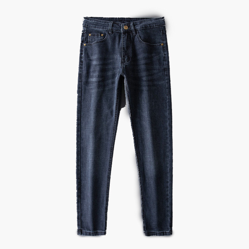 

Men's Jeans Fashion Sweat Knee Protector Patchwork High Street Fashions Jogger Trousers Men Elastic Waist Harem Pant Pencil 04, Blue