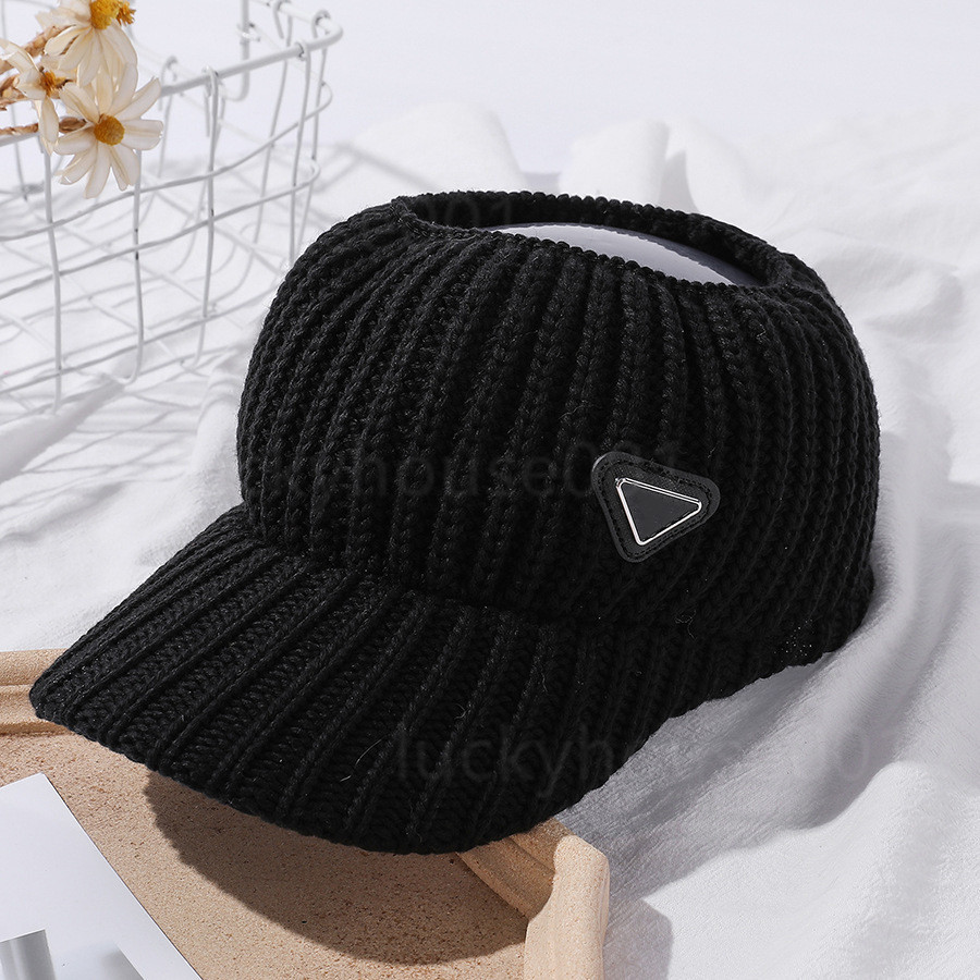 

202 fashion retro autumn and winter new knitted empty top women baseball cap fashion hairstyle duck tongue cap warm wool cap travel essential Party Gift, Coffee