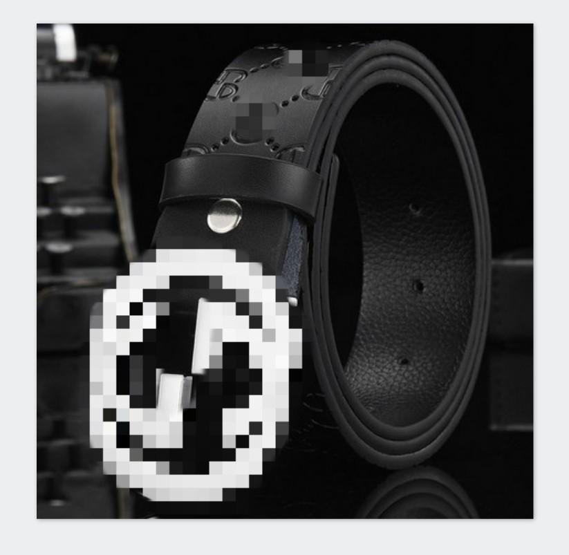 

49666high Quality Belts Leather Belt For Men Belts For Women Waist Big Designer Sf0 GG&#13GG GG&#13sbuckle 2.0 /3.4 / 3.8 NO Box Dus, Black;brown