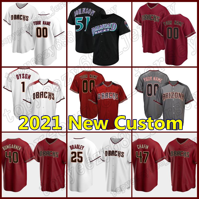 

51 Randy Johnson Mens Jersey Custom Diamondbacks 56 Kole Calhoun Madison Bumgarner Arizona Baseball Ketel Marte Roberto Clemente Ahmed, Custom retro(xiangweishe)