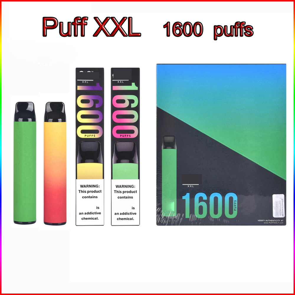 

PUFF XXL Disposable Device kits 1600+ hits Bar Plus Xtra Bang E Cigarette Vape Pen Pro Max disposable pod