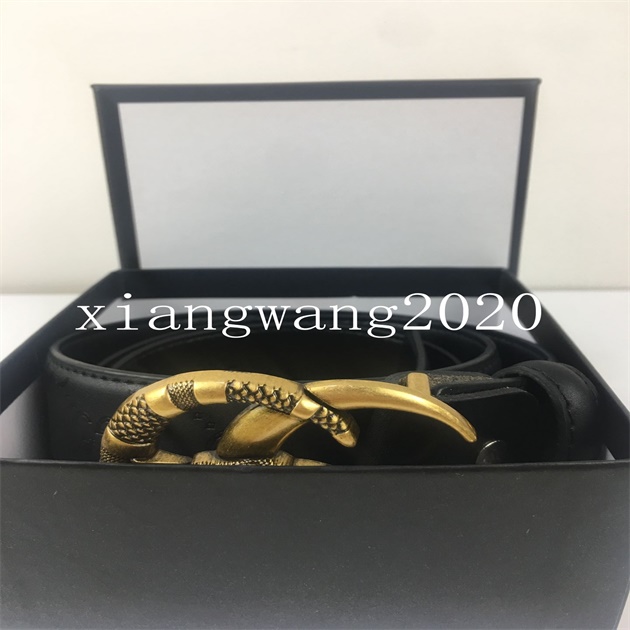 

2021 Mens Woman Belt Designer Belts Animal G Letter Casual Smooth Needle Buckle Width 3.8cm Highly Quality With box
