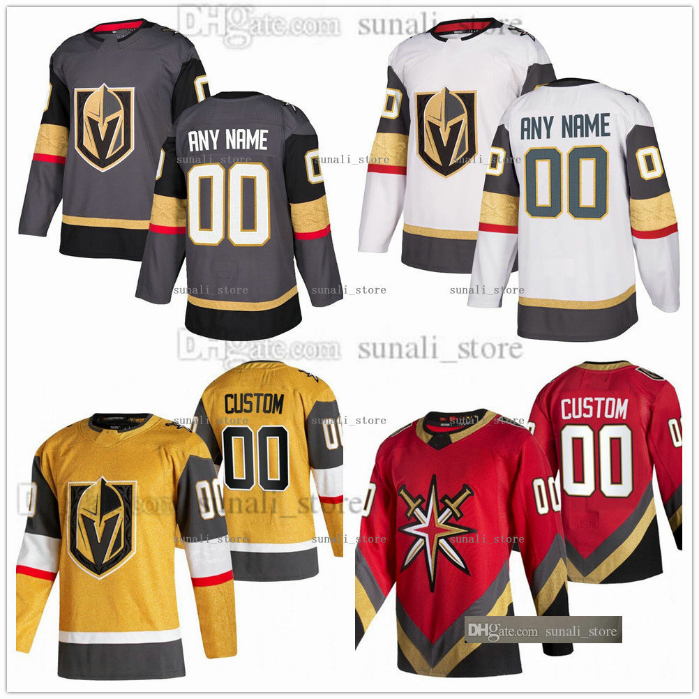 

Hockey Jersey Nolan Patrick Nicolas Roy Reilly Smith Chandler Stephenson Dylan Coghlan Connor Corcoran Hague Brayden McNabb Laurent Brossoit Logan Thompson, Men red