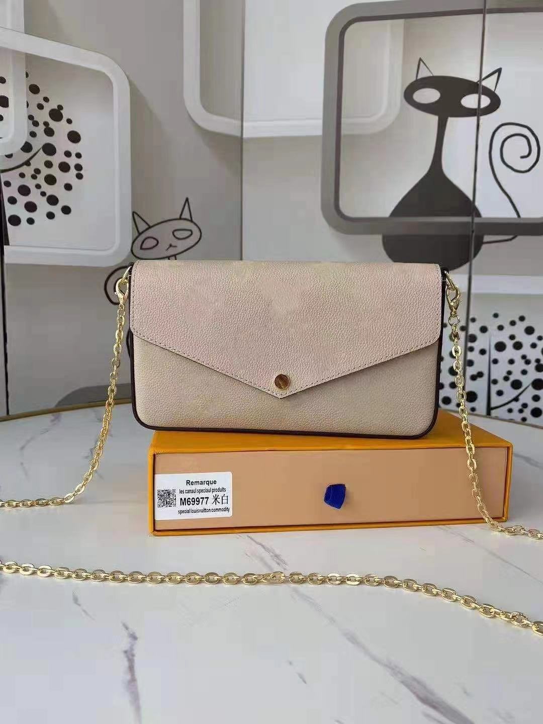 

Top Designer Luxury Bags lady's Handbags, 2021 Fashion Handbag high-end brand high-quality Messenger bag, suitable for living and going