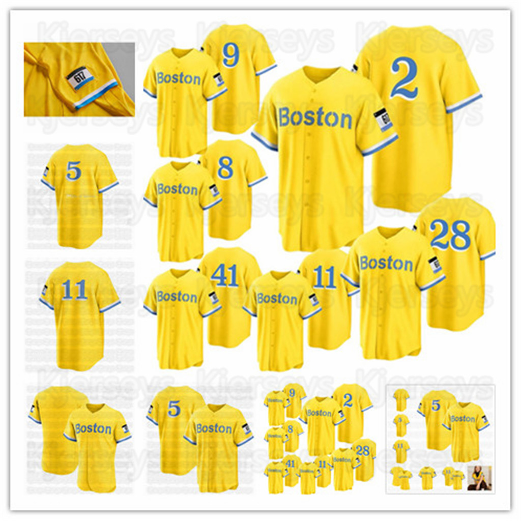 

2021 City Connect Jersey Sox Baseball J.D. Martinez Boston David Ortiz Bbaseball Chris Sale Ted Williams Rafael Devers Bobby Dalbec Enrique, Blue;black