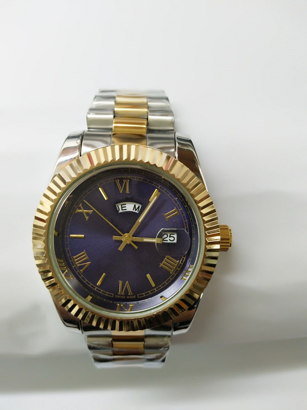 

Luxury automatic double calendar 16233 quartz watch brand fashion company sees the crown quality male quartz watch, Customize
