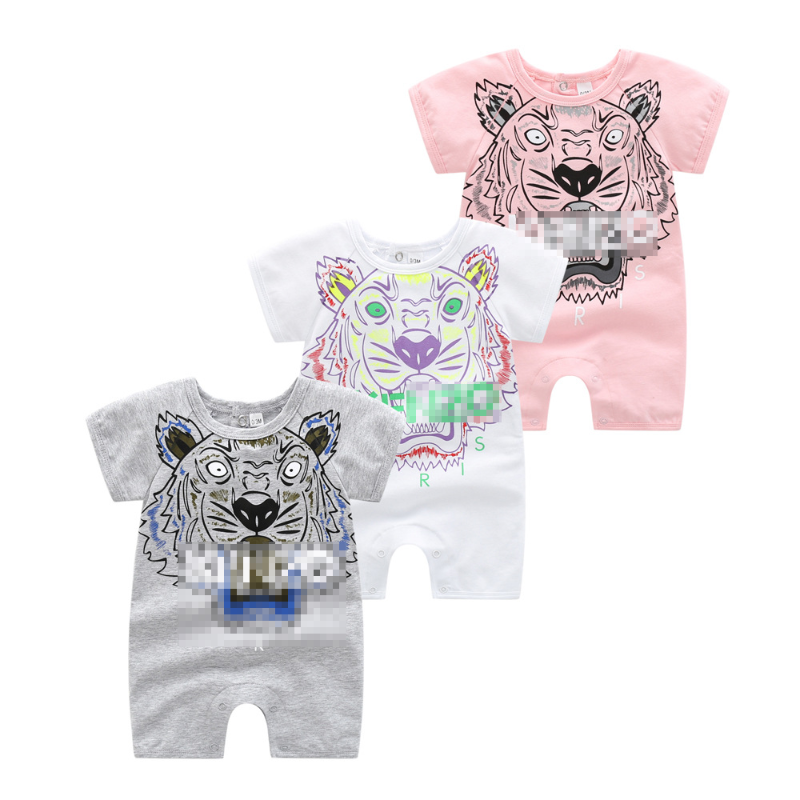 

Baby Infant Boy Designer Clothes Short Sleeve Newborn Girl Romper Cotton Baby Clothing Toddler Boy Designer Clothes, Blue