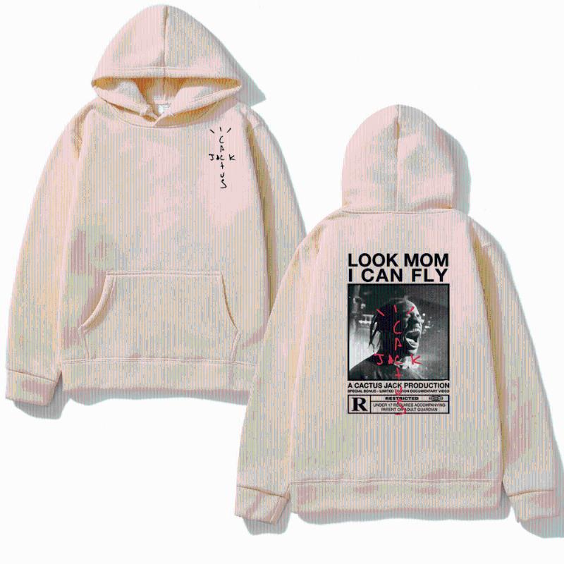 

Men's Hoodies Sweatshirts Hip Hop Rapper Hoodie Men Womens Fashion Oversized Hooded Sweatshirt Kids Clothing Catus Jack, Blue