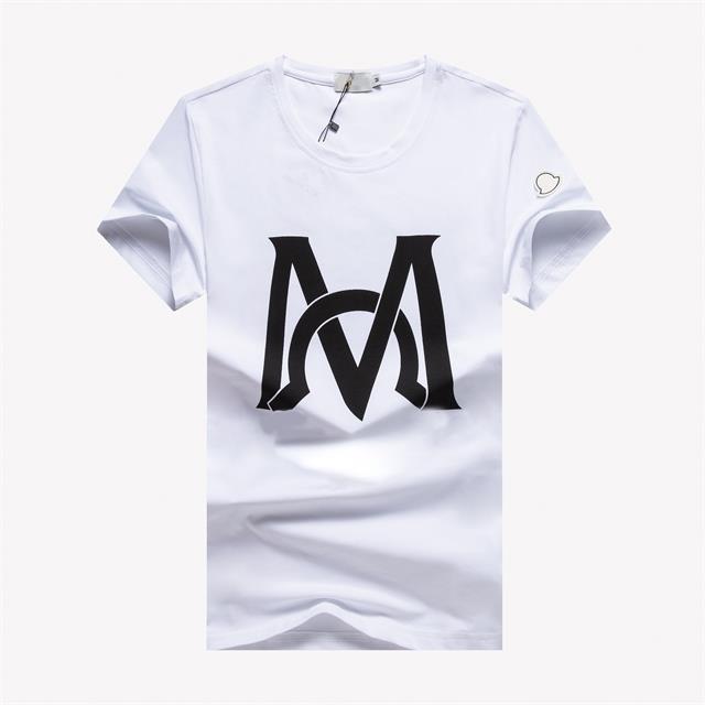 

Luxury designer men's t shirt drees fashion with brand alphabetic print summery sleeve casual arrival M-XXXL#03, White;black