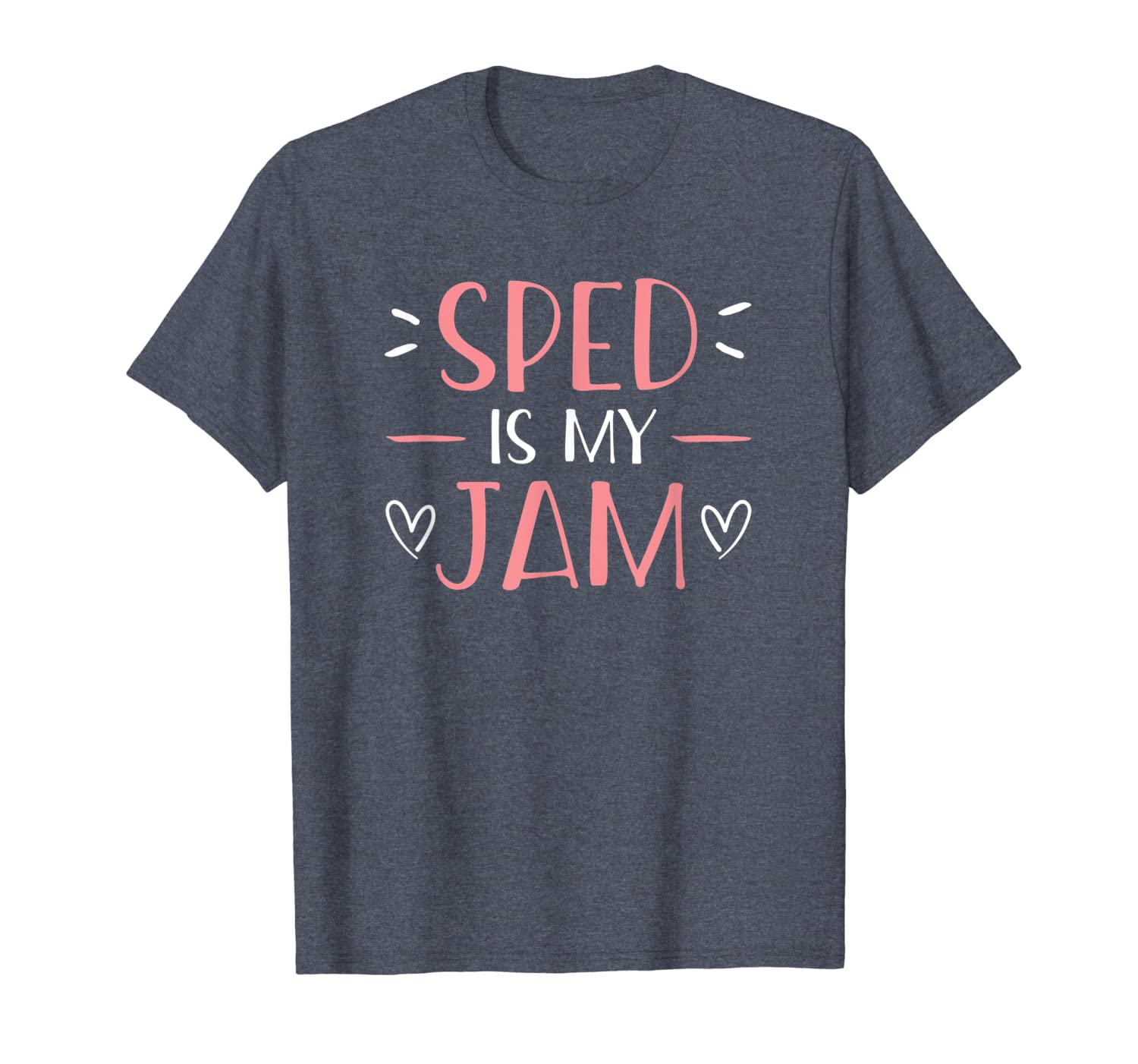 

sped is my jam special education teacher appreciation shirt, White;black