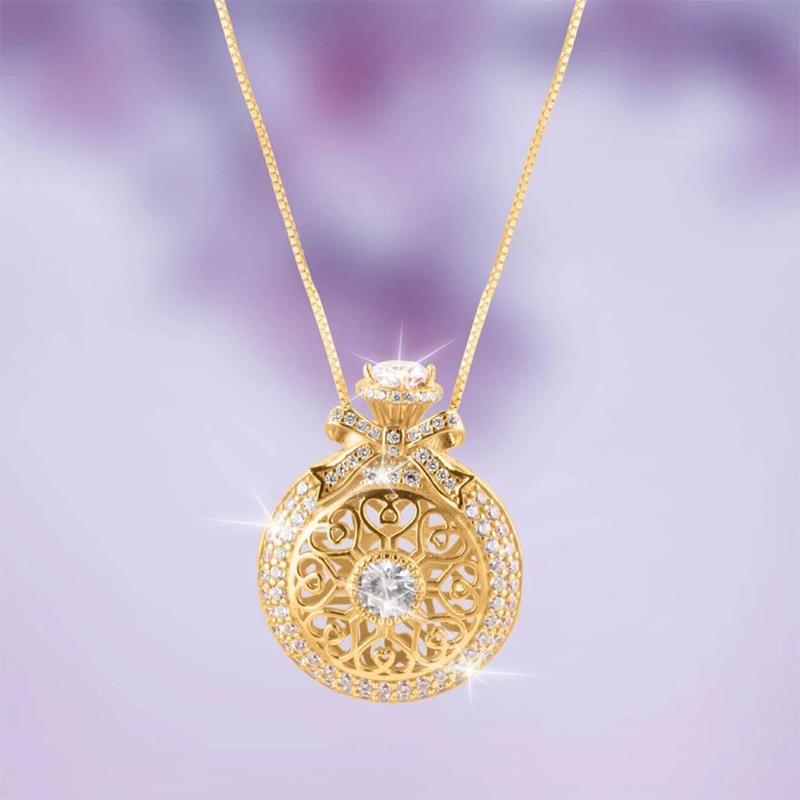 

Chains Fashion Kpop Crystal Zircon Choker Necklaces For Women Trendy Gold Color Chain Necklace Pendant Jewelry Accessories
