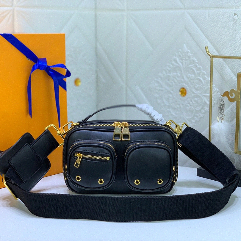 

UTILITY CROSSBODY 2set Designer Waist Bag Belt Messenger Bags Monograms Embossed Handle Handbags Multiple Zipped Pockets Coin Purse [with box] 18X12X10cm dust P69M#