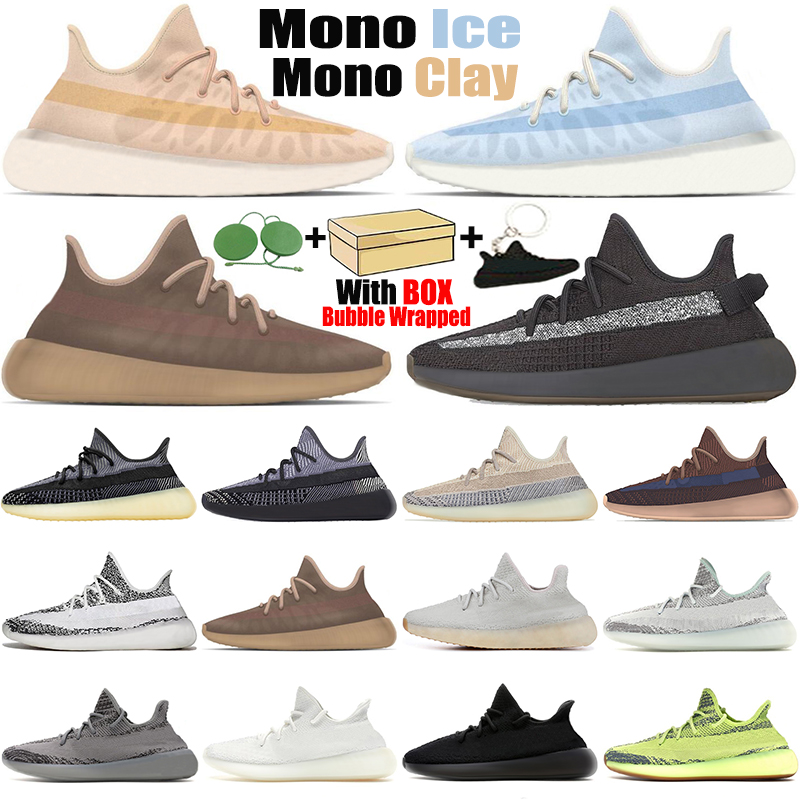 

With BOX Mono Ice Mist men women shoes outdoor platform sneakers Ash Blue Pearl Stone Zebra Cinder Oreo Yecher mens womens sports trainers, 36-45 noble red