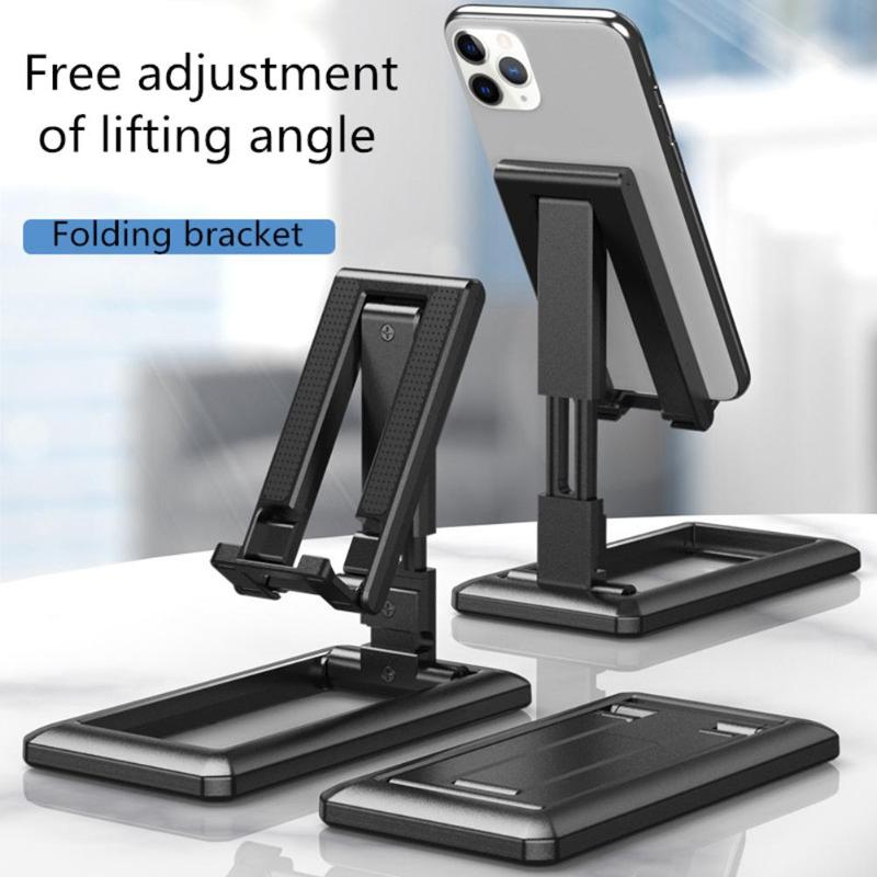 

Cell Phone Mounts & Holders Tablet Stand Nonslip Adjustable Folding Bracket Sturdy Holder For Mobile Tablets