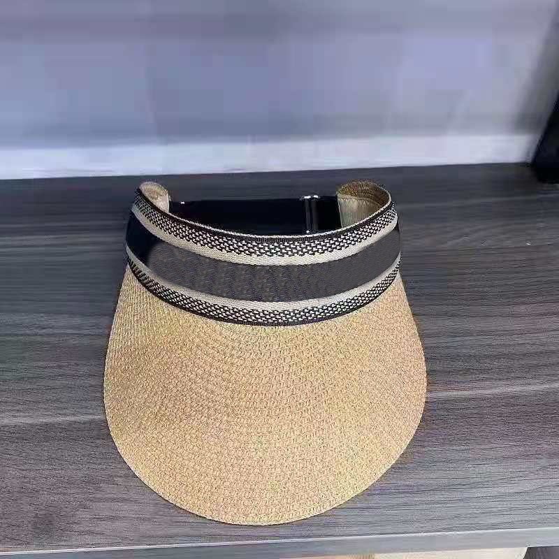 

The empty top hat female summer sun shading sunscreen travel leisure joker male mountain climbing seaside classic design high quality