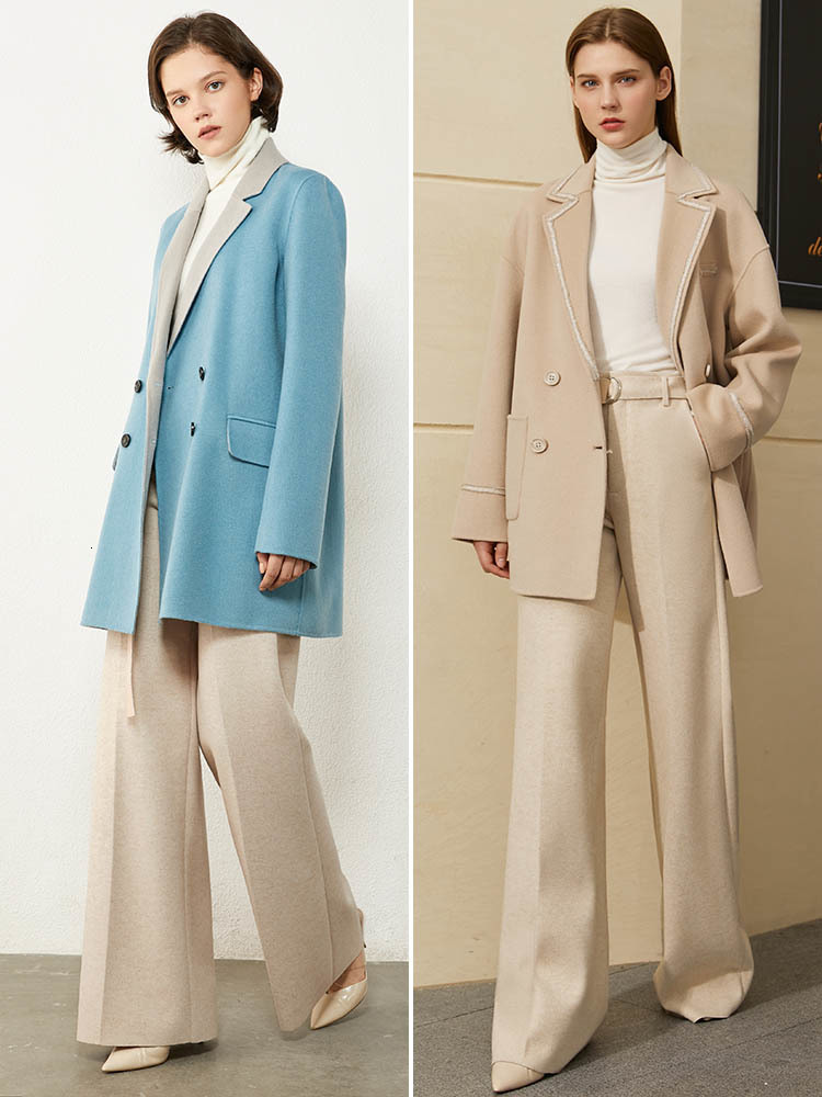 

women's pants & capris calÃ§a feminina formal de inverno , calÃ§as para mulheres formais, sÃ³lidas, soltas, lÃ£, 12040775 0ey3, Black;white