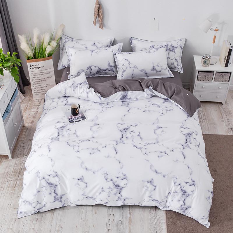 

Bedding Sets Reactive Printed Set Fashion Home Bed Comfortable Quilt Cover Sheet Pillowcase Bedclothes Duvet 3/4pcs
