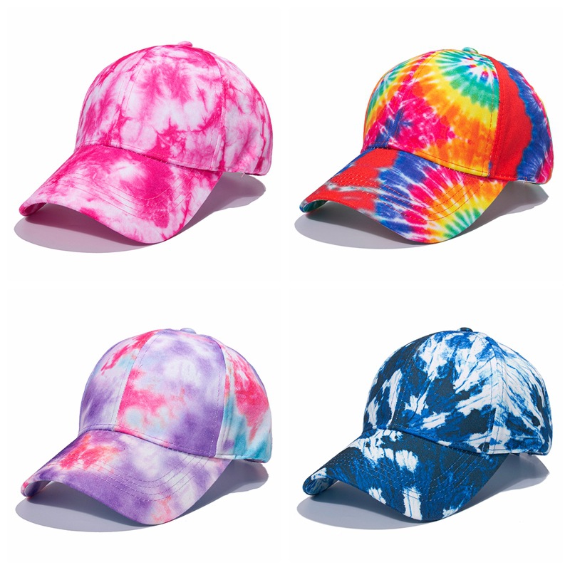 

New Tie Dye Baseball Caps Hat, Multi
