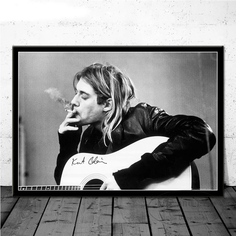

Rock Music Band Music Singer Star Wall Art Posters and Prints Canvas Painting Wall Art Pictures for Living Room Home Decoration Cuadros (No Frame)