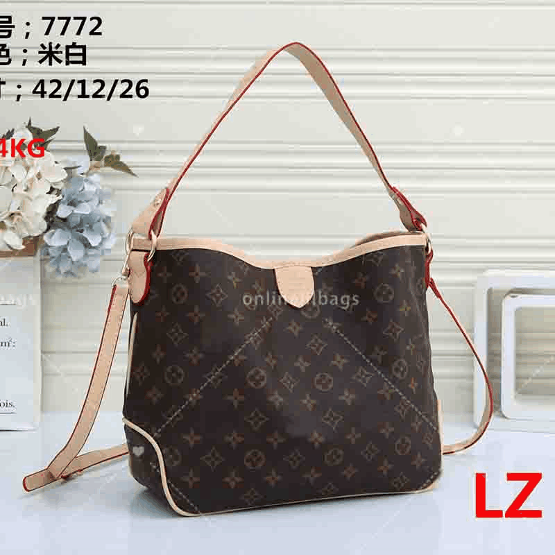 

LV Handbags Messenger bag Women Tote Embossing Genuine Leather Shoulder Bags crossbody with wallet LouisVitton, Red