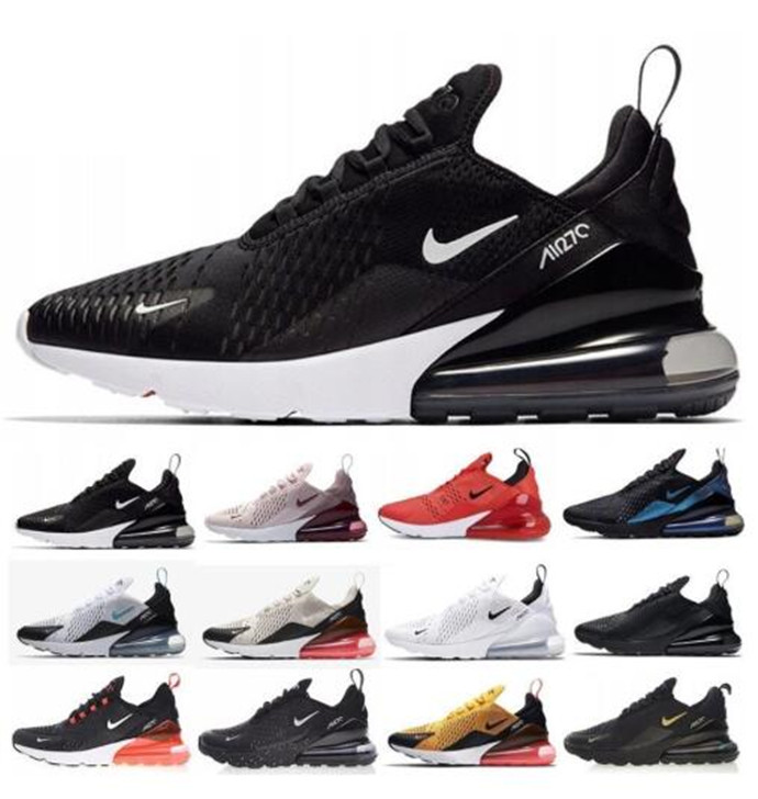 

Airs 2021 MAX 270 Photo Blue Mens Women Running Shoes Triple shoe maxes University air Olive Volt Habanero 27C Flair 270s Sneakers 36-45, White