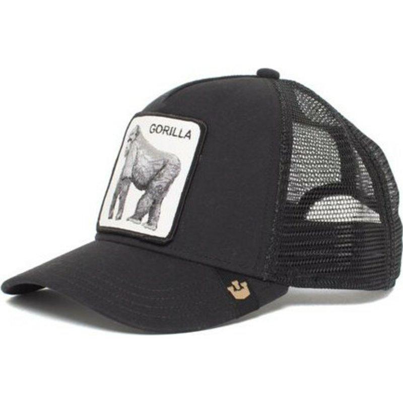 

Gorilla King Net Cap Summer Baseball Gullin Brothers Animation Black Truck Driver Dad Snapback Woman Man Wide Brim Hats, Blue;gray