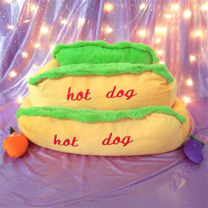 

Removable Soft Pet Bed Dog Beds Polar Fleece Kennel Winter Warm Heated Mat Lovely Suitable High Quality Kennels & Pens