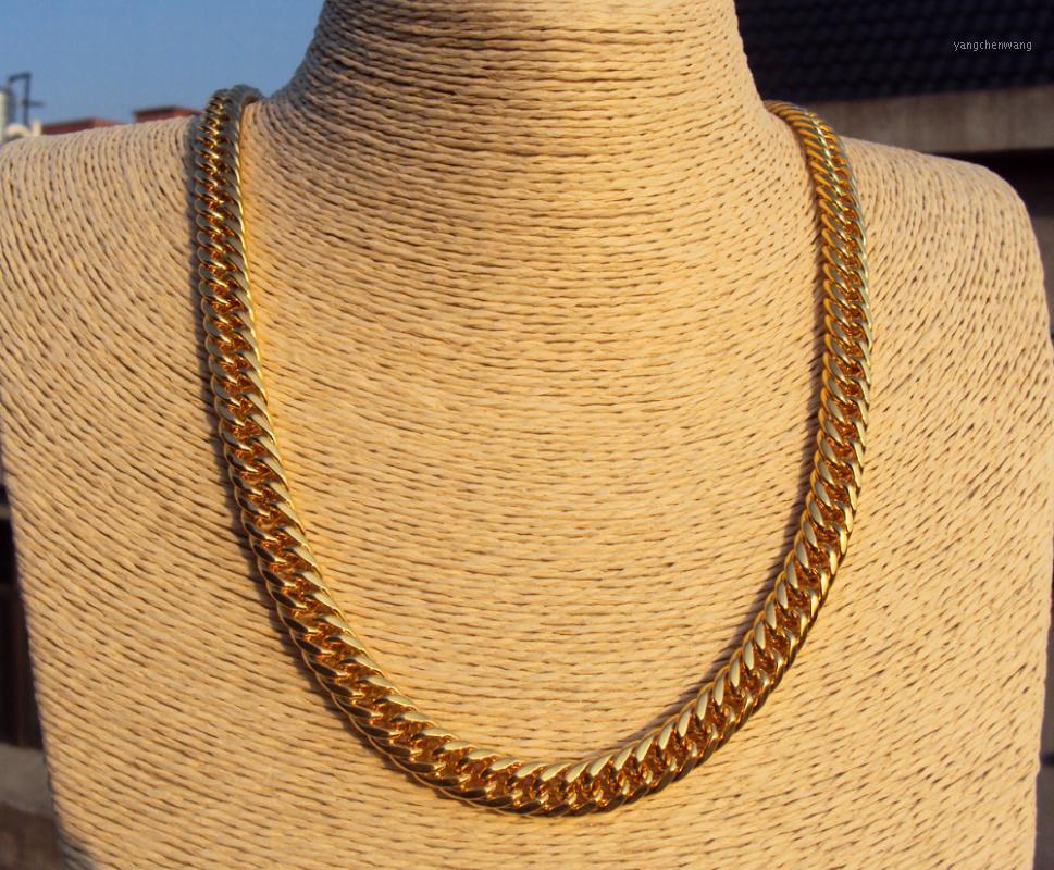 

GF FINISH STAINLESS STEEL MIAMI CUBAN LINK CHAIN Necklace 7 Days No Reason To Refund. Chains
