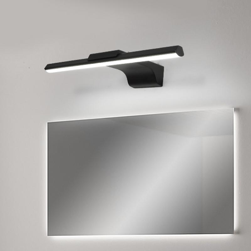 

Wall Lamps White/Black 400/600/800mm Modern Mirror Light Lamp AC90-260V Mounted Industrial Bathroom