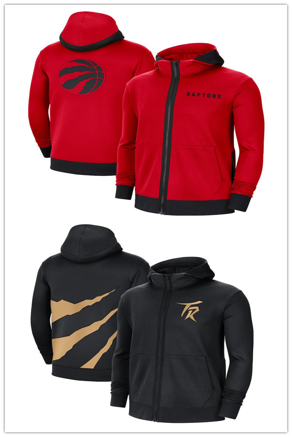 

TorontoRaptorsMEN Authentic Showtime Performance Full-Zip Hoodie Jacket