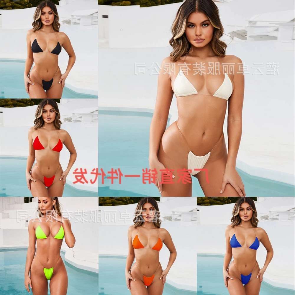 

The bikiniNew high elastic lace up bikini swimsuit for dead water reservoir, White;black