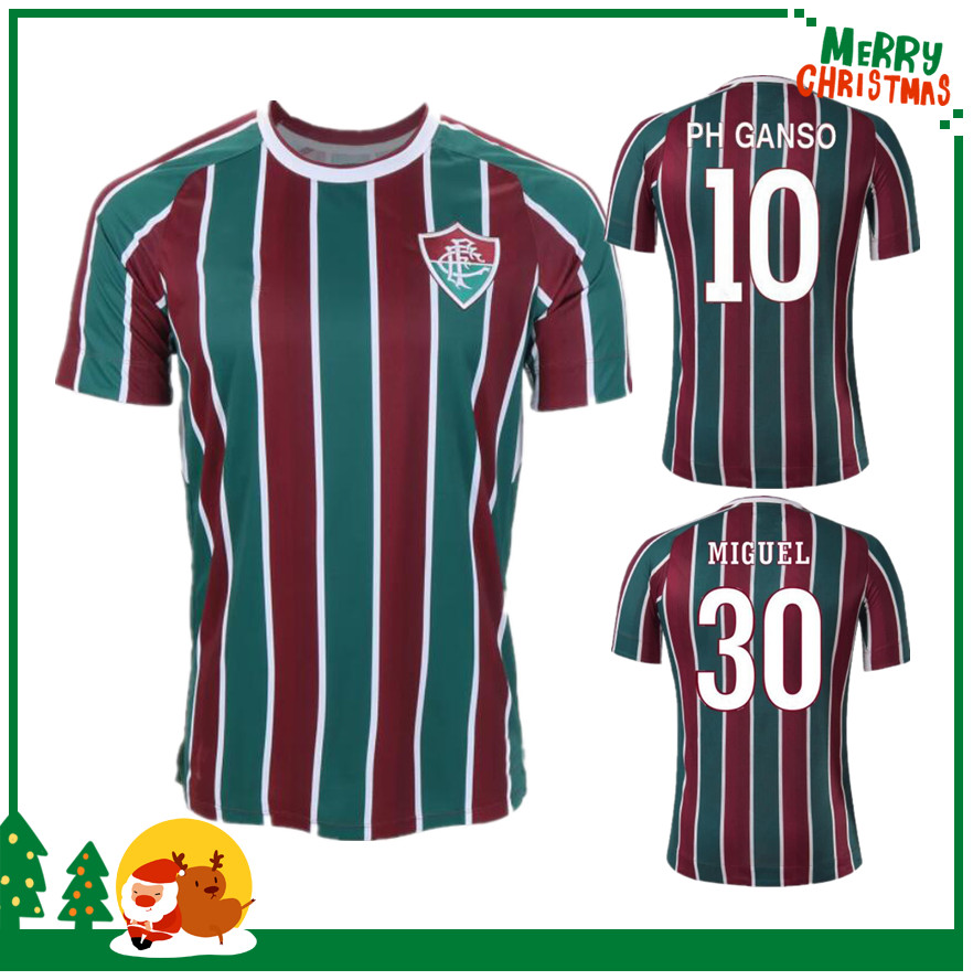 

21 22 Fluminense soccer jersey Silveira Marcos Paulo Nascimento 2021 home away PH GANSOAdult men football shirt, 21/22 fluminense home