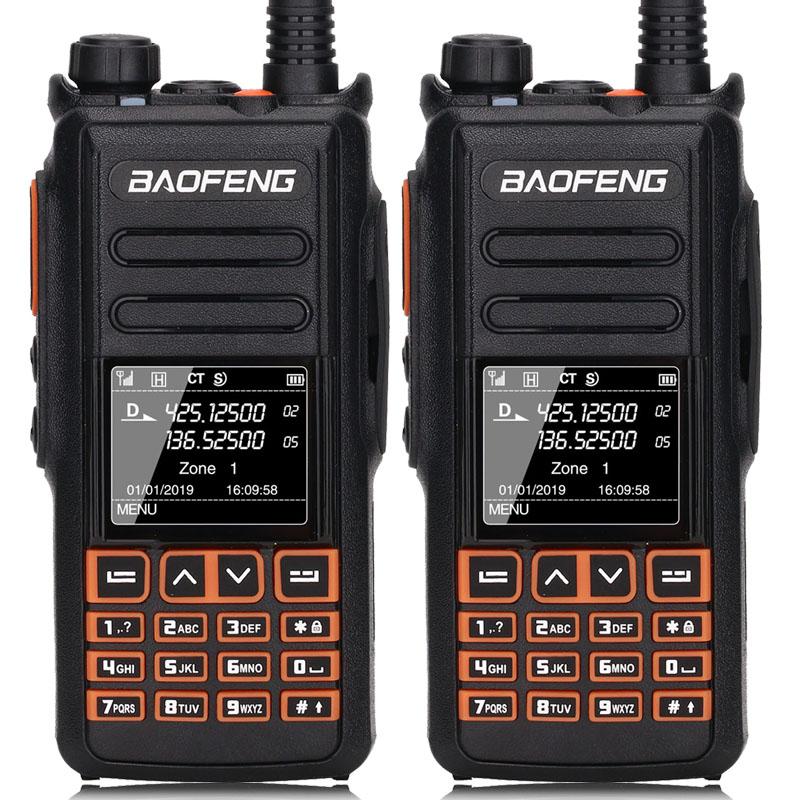 

Walkie Talkie 2PCS BaoFeng DM-X DMR Digital GPS Voice Record VHF UHF Dual Band Upgraded Of DM-1702 DM-1701 DM-1801 Two Way Radio