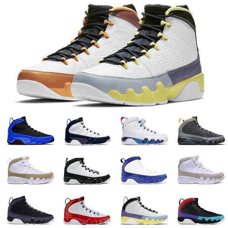 

Wholesale Men Basketball Shoes 9 9s Change The World Gym Red White University Gold Mens Racer Blue Cactus Flower Retro Trainers 40 -47 N, # change the world 40-47