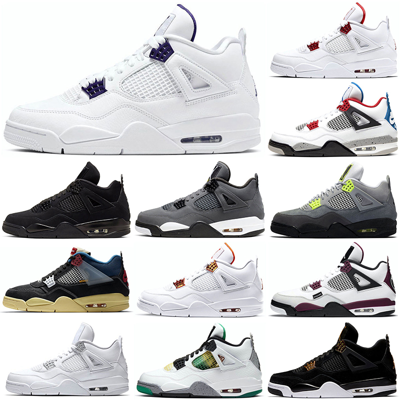 

Basketball shoes 4s jumpman 4 Lightning 2021 Black Cat Red Thunder Travis Taupe Haze Shimmer court purple Bred Neon Oreo Pure Money sneakers, Olivia kim