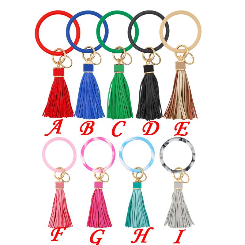 

Keychains Keychain Keyring Large Wrist Silicone Tassel Key Holder Chain Car Keyrings Men Women