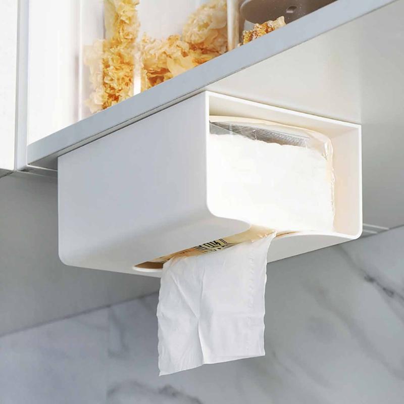 

Tissue Boxes & Napkins OTHERHOUSE ABS Box Hanging Napkin Holder Creative Case Paper Kitchen Storage Rack Shelf Container
